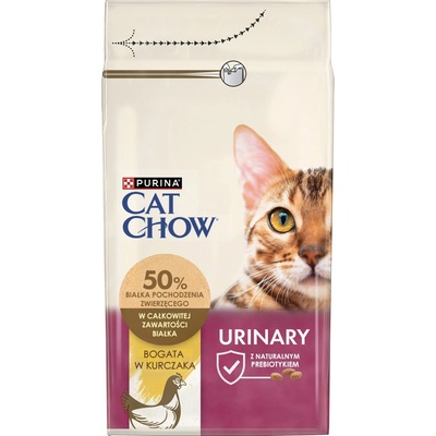 Cat Chow Urinary Tract Health Rich in Chicken pro kočky s citlivým močovým traktem s kuřecím masem 1,5 kg