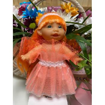 Magic Baby - Кукла Фея - Дъщеря на морето с оранжева коса и с избор на изражение (MB135OR)