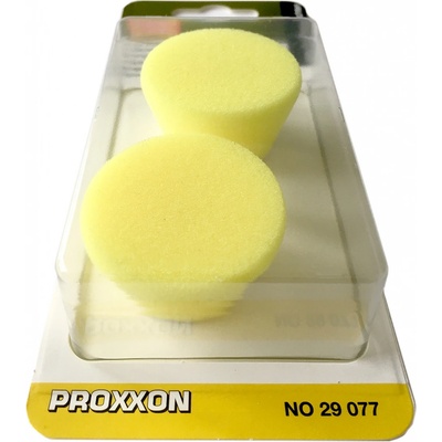 PROXXON 29077 Lešticí houba střední žlutá 30mm
