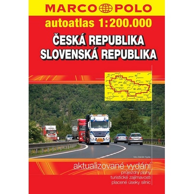 Autoatlas Česká republika Slovenská republika 1:200 000