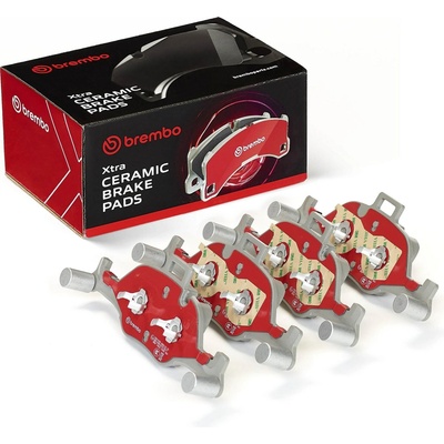 BREMBO Sada brzdových platničiek kotúčovej brzdy P06107NX