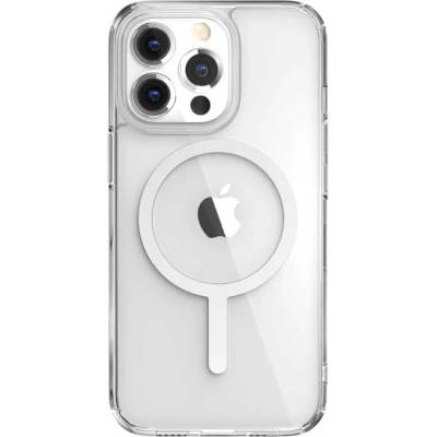 SwitchEasy MagCrush Case - хибриден удароустойчив кейс с MagSafe за iPhone 13 Pro Max (прозрачен)