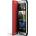HTC Калъф за HTC ONE mini, отваряем, кожен (еко кожа), HTC Double Dip Flip, червен (HC V851)