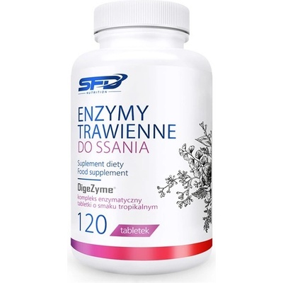 SFD Nutrition tráviace enzýmy na sanie 120 pastiliek