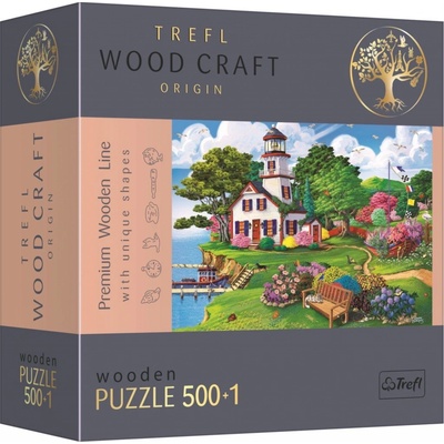 TREFL Wood Craft Origin Letní útočiště 501 dielov