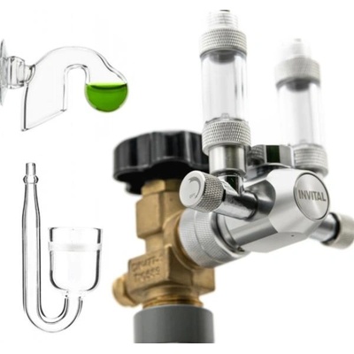 INVITAL CO2 комплект Standard DUO без нощно изключване с 5л бутилка с аксесоари