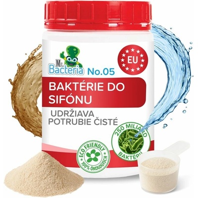 Mr. Bacteria No.5 Baktérie pre Váš SIFÓN, POTRUBIE, ODPAD 500 g