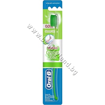 Oral-B Четка за зъби Oral-B UltraThin Green Tea Extra Soft, p/n OB-0100434 - Четка за зъби със зелен чай (OB-0100434)