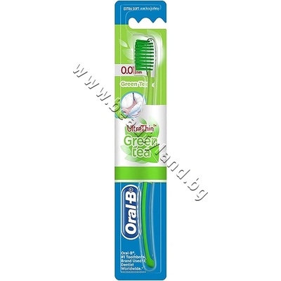 Oral-B Четка за зъби Oral-B UltraThin Green Tea Extra Soft, p/n OB-0100434 - Четка за зъби със зелен чай (OB-0100434)