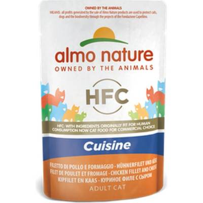 Almo Nature HFC Cuisine Kuřecí filet a sýr 55 g