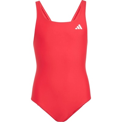 Adidas Детски бански костюм adidas Kid's Essential V-Back Suit Swimsuit - Pure Ruby - размер 164 (EU) (750-2933-0216)