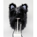 Woolnil hřejivá zimní čepice Vlk bílá