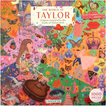 Laurence King Пъзел Laurence King от 1000 части - Светът на Тейлър (9781399632065)