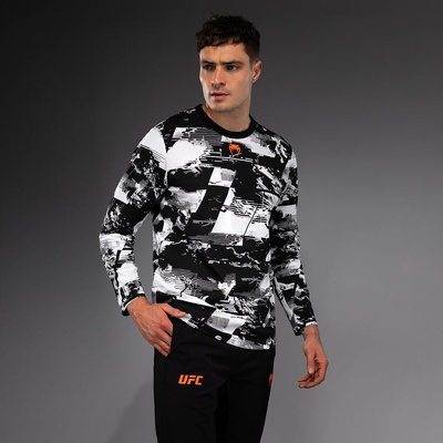 Venum pánské triko UFC Zenith by Authentic Fight Week DL.rukáv. bílo/černé – Hledejceny.cz
