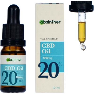 Absinther Full Spectrum konopný CBD olej 20% 10 ml