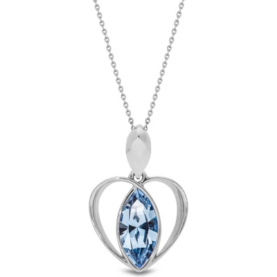 Spark modrý se Swarovski elements velma NS422815AQ Aqua