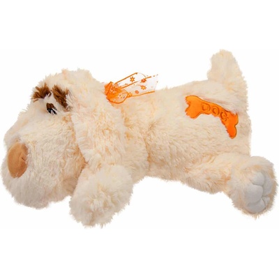 Амек Тойс Плюшена играчка Амек Тойс - Легнало куче, бежово, 45 cm (040244-1)