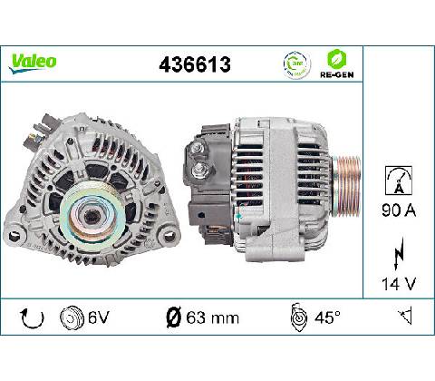Generátor VALEO 436613