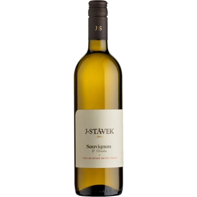 J. Stávek Sauvignon pozdní sběr Suché bílé 2024 13,5% 0,75 l (holá láhev)