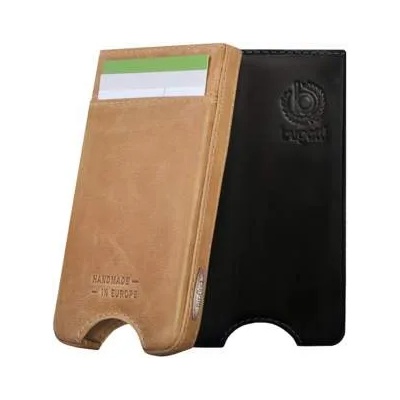 Bugatti Basic Plus - кожен калъф (ръчна изработка от естествена кожа) за iPhone 4/4S (черен)