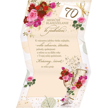 ARGUS Blahoželanie k 70. narodeninám 15-7077/70