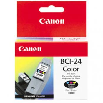 Canon Мастило CANON BCI-24 COLOR, 170ml жълто/циан/пурпурно - BE6882A002AA (BE6882A002AA)