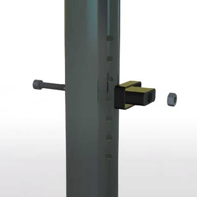 Fixační svorka pro panel CreaZen, plast, černá, 20 ks