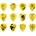 Dunlop PG462P073 Paul Gilbert Custom Tortex TIII 0.73 Player Pack Перце за китара (PG462P073)