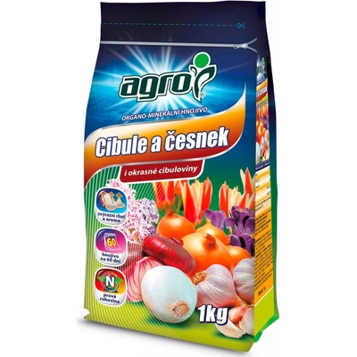 Agro Organo-minerálne hnojivo cibuľa a cesnak 1 kg