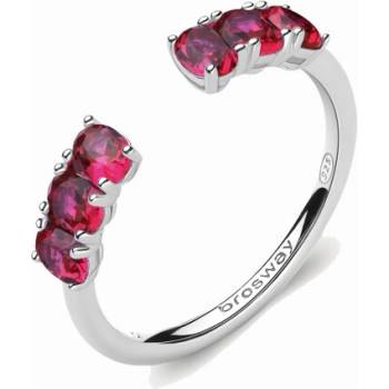 Brosway prsteň Fancy Passion ruby BWFPR11