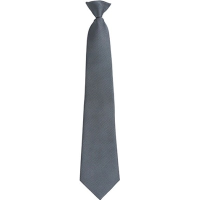 Premier Workwear Kravata na klip PR785 Grey
