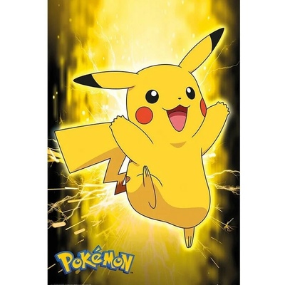 Plakát Maxi Pikachu Neon