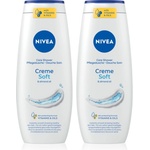 Nivea Creme Soft душ гел - грижа изгодна опаковка 2 x 500 ml