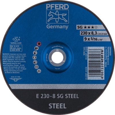 Pferd Brúsny kotúč 230 x 8,3 x 22,23 mm 4007220470176