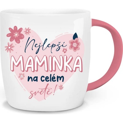 Nekupto Dárkový hrnek Nejlepší maminka na celém světě Den matek 300 ml – Zboží Dáma