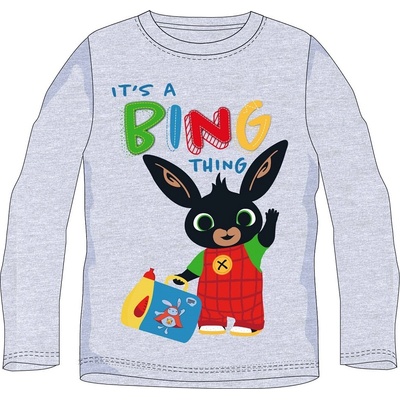 E plus M chlapecké tričko dlouhý rukáv králíček Bing modrá