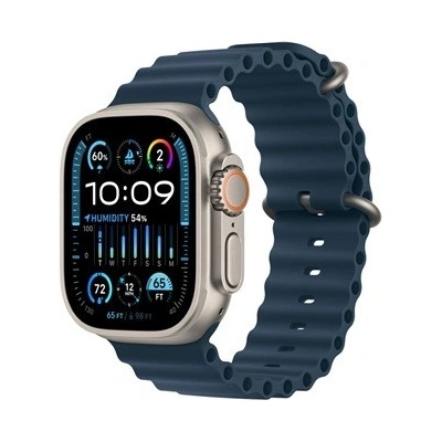 Apple Watch 49mm modrý Oceánský řemínek MT633ZM/A