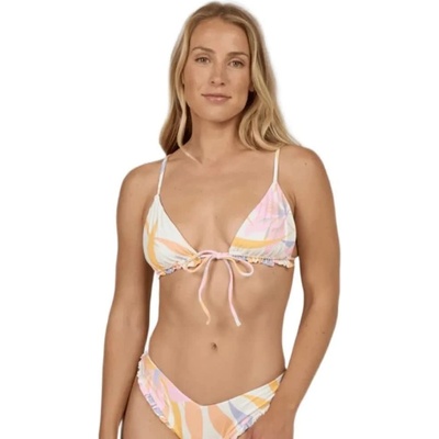 SALTY CREW Bloomed tri bikini top - White (Off White)