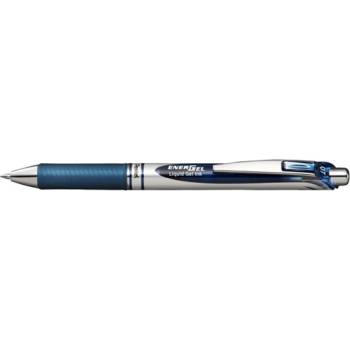 Pentel EnerGel BL77-CAX 0, 7 мм б. синя гел писалка с ролка (BL77-CAX)