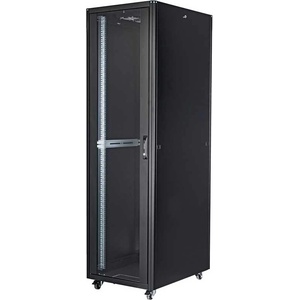 Gunko ELGT 20U 600x600 мм. , 19" Комуникационен шкаф със стъклена врата, черен (ELGT20U6060BL111)