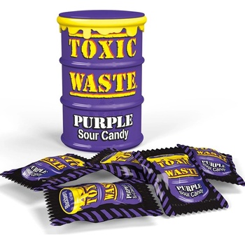 Toxic Waste Purple Drum Extreme Sour Candy 42 g