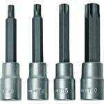 Topmaster Professional Вложки с накрайник 1/2"T40-T70 CR-V 4 бр Topmaster Professional (330322)