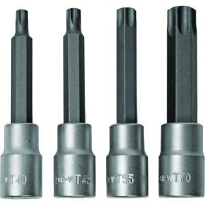 Topmaster Professional Вложки с накрайник 1/2"T40-T70 CR-V 4 бр Topmaster Professional (330322)