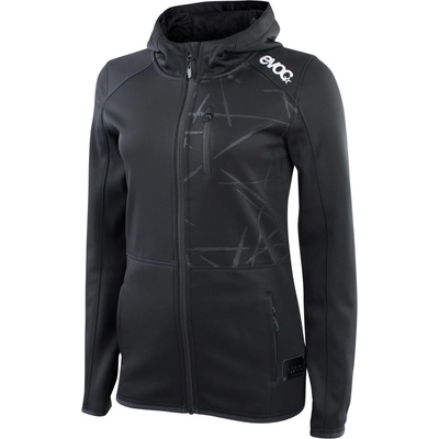 Evoc Дамско яке за тренировка Evoc Women's Hoody Jacket Zip-up hoodie - Black (103-2793-0111)