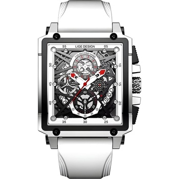 HARAHU Часовник lige pe-35194 - Бял kp35194 (pe-35194)