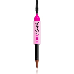 NYX Professional Makeup Fluff & Snatch молив за вежди с пудра ефект цвят Auburn 1 гр