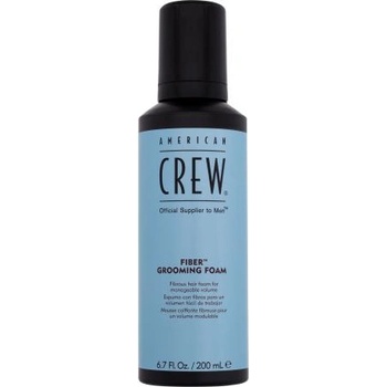 American Crew Fiber Grooming Foam втвърдител за коса средна фиксация 200 ml за мъже