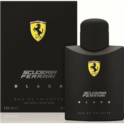 Ferrari Scuderia Black toaletná voda pánska 125 ml