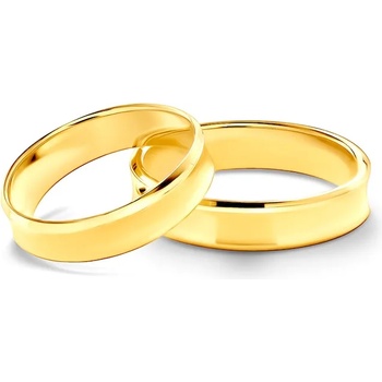 Image 1 of SAVICKI Сватбени халки: злато, вдлъбнати. 4 мм