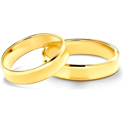 SAVICKI Сватбени халки: злато, вдлъбнати. 4 мм